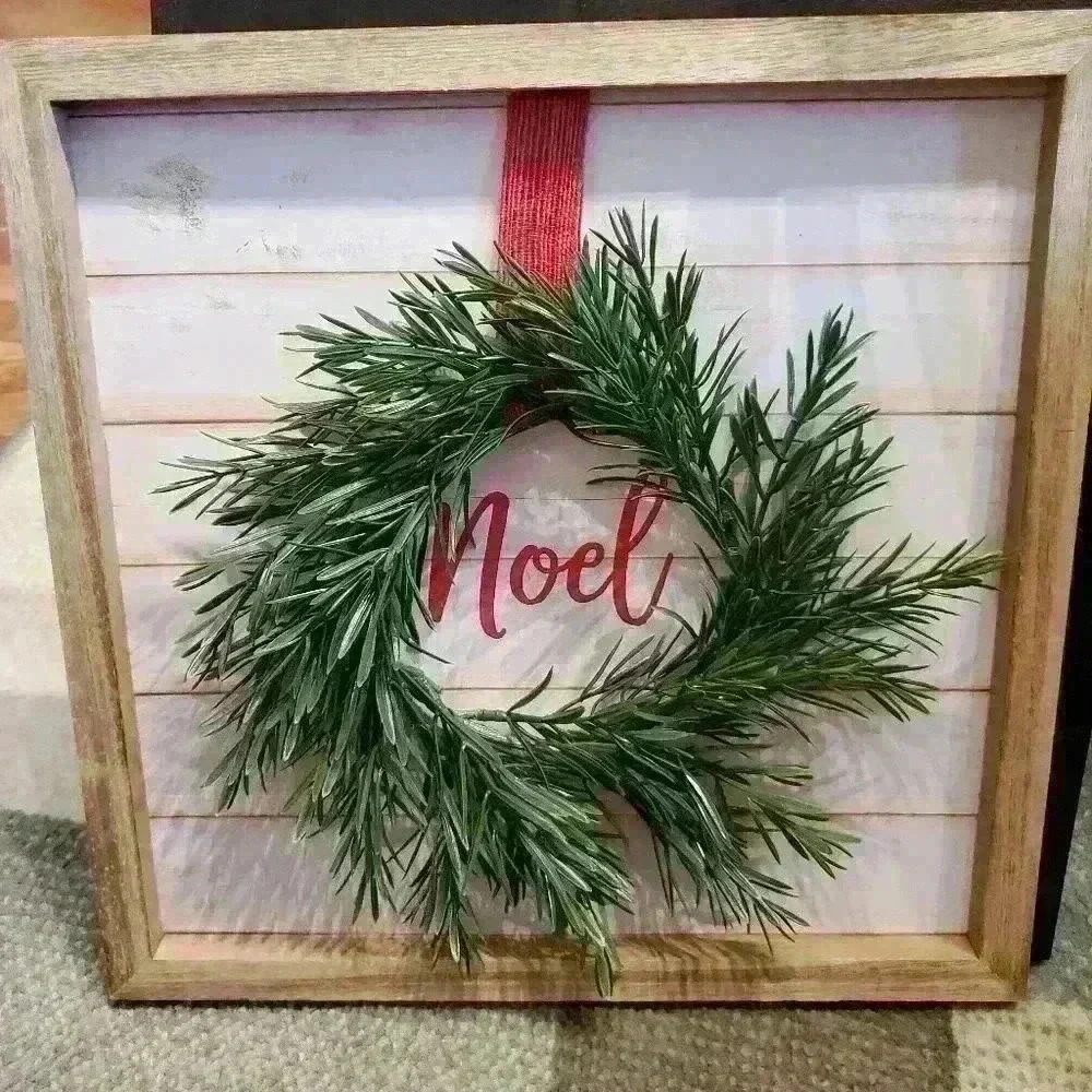 Christmas  decorating frame